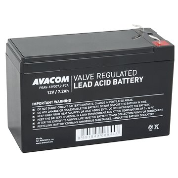 

AVACOM baterie 12V 7,2Ah F2