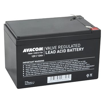 

AVACOM baterie 12V 12Ah F2
