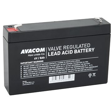 

AVACOM baterie 6V 8Ah F2