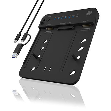 ICY BOX IB-2915MSCL-C31 pro M.2 NVME/SATA a 2.5