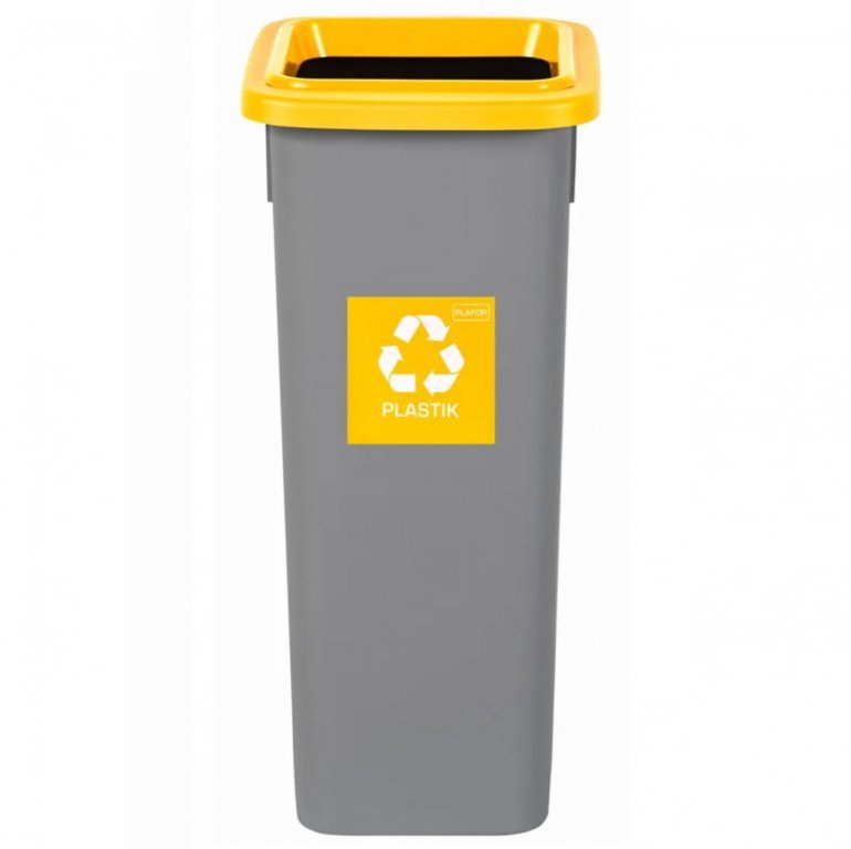 

Igotrend, 713001 Koš na tříděný odpad 20 l, FIT BIN šedo/žlutý