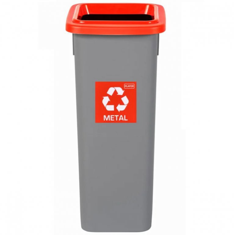 

Igotrend, 713004 Koš na tříděný odpad 20 l, FIT BIN šedo/červený
