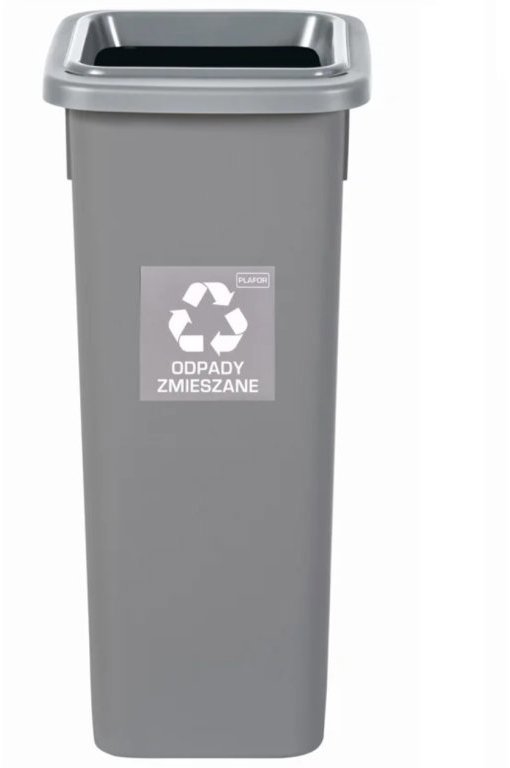 

Igotrend, 713005 Koš na tříděný odpad 20 l, FIT BIN šedo/šedý