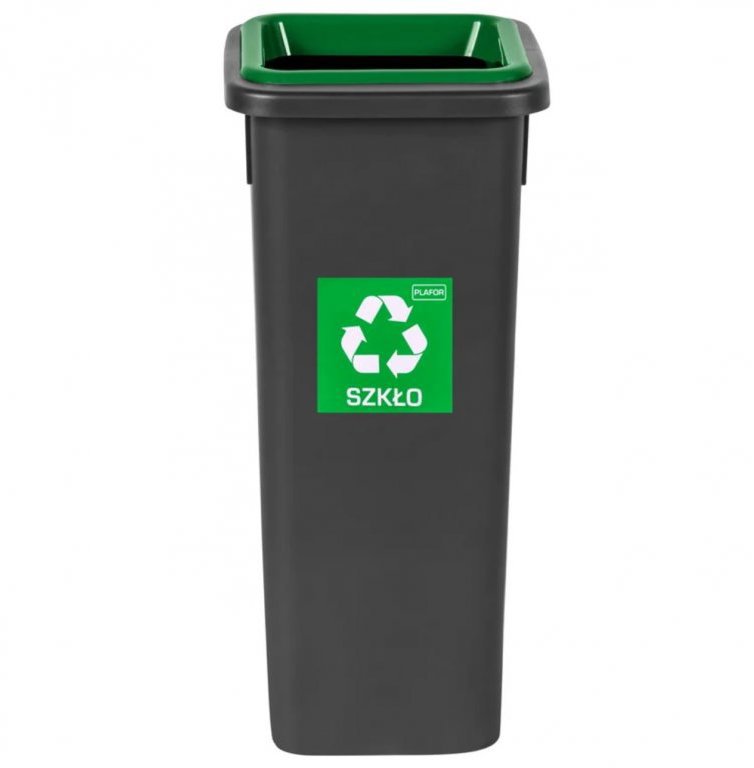 

Igotrend, 714002 Koš na tříděný odpad 20 l, FIT BIN černo/zelený