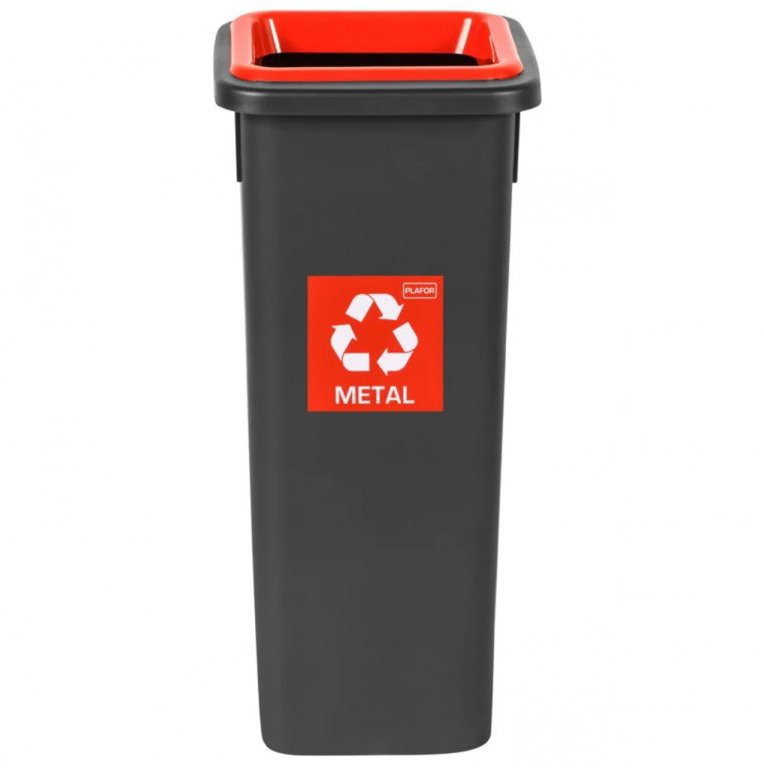 

Igotrend, 714004 Koš na tříděný odpad 20 l, FIT BIN černo/červená