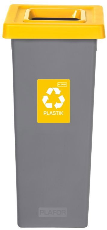 

Igotrend, 723001 Koš na tříděný odpad 75 l, FIT BIN šedo/žlutý