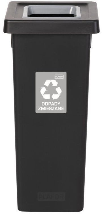 

Igotrend, 724005 Koš na tříděný odpad 75 l, FIT BIN černo/šedý