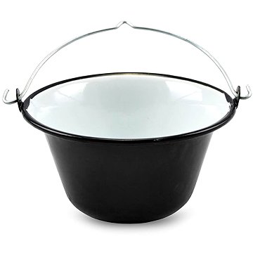 

IGOTREND Kotlík na guláš - servírovací, smalt 0,8 l /16 cm, černý