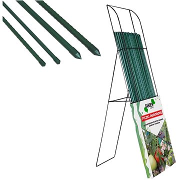 

IGOTREND Opora pro rostliny - kovová, 1,1 × 150 cm zelená