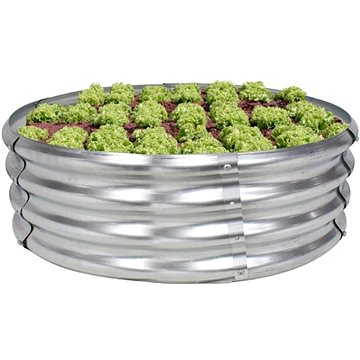 

IGOTREND Záhon vyvýšený plechový, kruhový, průměr 120 × 30 cm