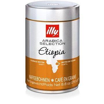 

Zrnková káva illy 250g ETIOPIA