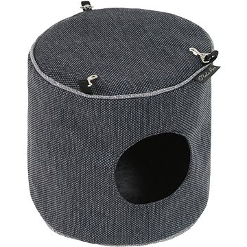 

Olala Pets Závěsný domeček Luxury 15 × 15 cm tmavě šedý
