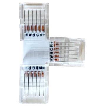 

IMMAX Konektor CLICK pro IMMAX NEO LITE 07726L a 07775L, 12mm, spojka T, RGB+CCT, 6pin