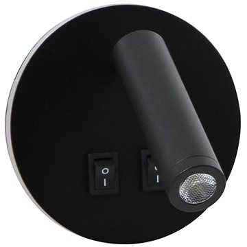 

IMMAX GOAL 2 vypínače, LED, 6W, černá