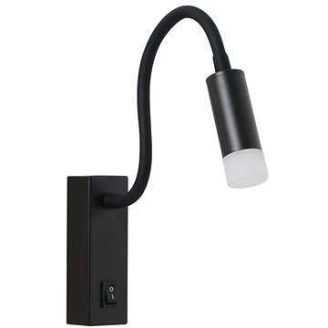 

IMMAX GOAL s vypínačem, LED, 3W, černá s akrylem