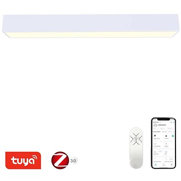 

IMMAX NEO CANTO Smart stropní svítidlo 90 x 15 cm 50 W bílé Zigbee 3.0