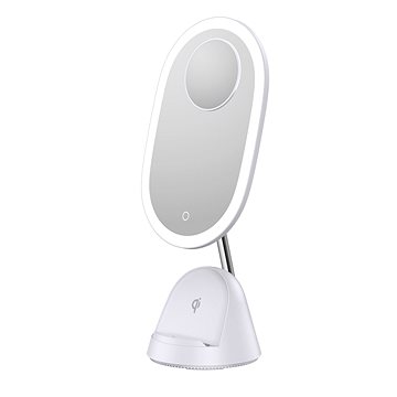 

IMMAX FACE 3v1, LED kosmetické zrcátko, stojánek s Qi nabíjením