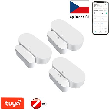 

IMMAX NEO 3x Smart magnetický senzor na dveře a okna, Zigbee 3.0