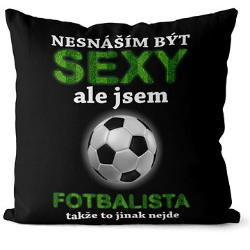 

Impar polštář Sexy fotbalista