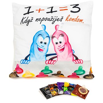

Impar polštář kondomy 1+1=3