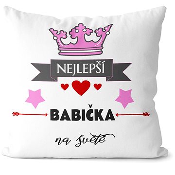 

Impar polštář Nejlepší babička na světě