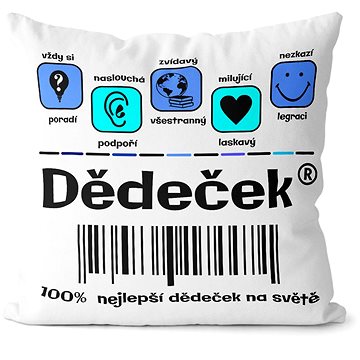 

Impar Polštářek Dědeček 100%