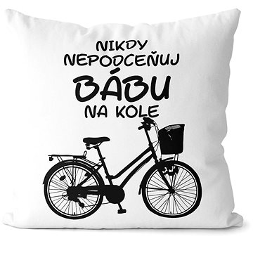 

Impar Polštářek Bába na kole