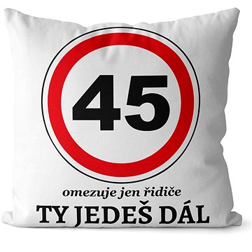 

Impar polštář Ty jedeš dál věk 45