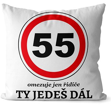 

Impar polštář Ty jedeš dál věk 55