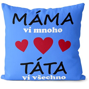 

Impar Polštářek Táta ví všechno
