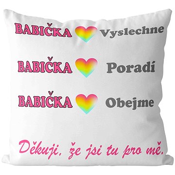 

Impar polštář Babička poradí