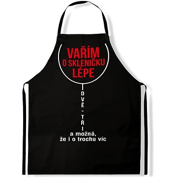 

IMPAR Zástěra O skleničku líp