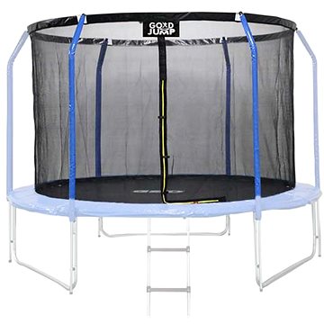 

GoodJump Ochranná síť na trampolínu 400 cm - INSIDE - na 8 trubek - černá