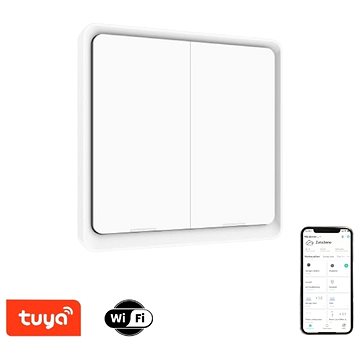 

IMMAX NEO Smart vypínač 2-tlačítkový WiFi, 230V