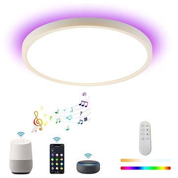 

IMMAX NEO LITE TUDO Smart stropní svítidlo s RGB podsvícením 40cm, 50W Tuya WiFi BT Beacon
