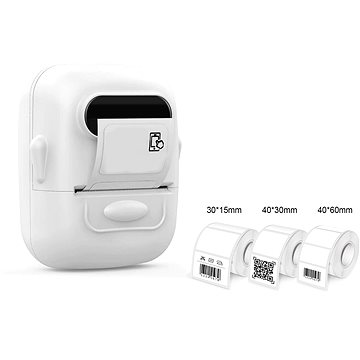 IMMAX Bluetooth Smart tiskárna štítků DTS01 + samolepící etikety DTS02 + DTS04