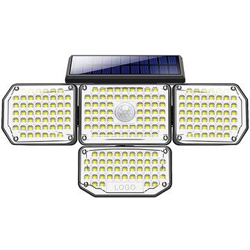 

IMMAX CLOVER-2 Venkovní solární nástěnné LED osvětlení s externím solárním panelem