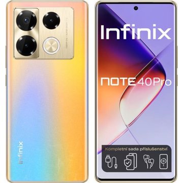 

Infinix Note 40 PRO 12GB/256GB Titan Gold