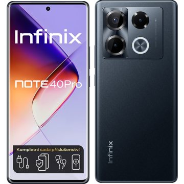 

Infinix Note 40 PRO 12GB/256GB Obsidian Black