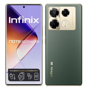 

Infinix Note 40 PRO+ 5G 12GB/256GB Vintage Green