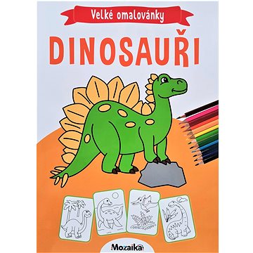 

Dinosauři Velké omalovánky