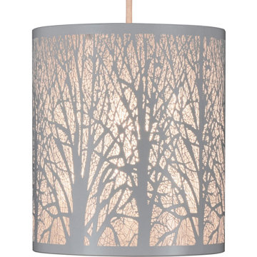 

Inspire Závěsné svítidlo Forest, E27, 60W, O20 × 23 cm, kov, bílé