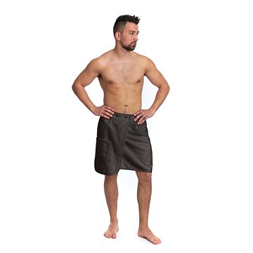 

Interkontakt Pánský saunový kilt Black Chocolate