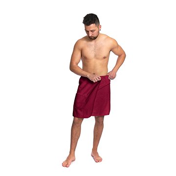 

Interkontakt Pánský saunový kilt Bordeaux