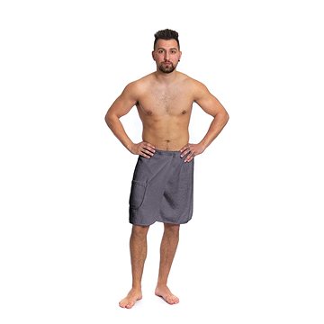 

Interkontakt Pánský saunový kilt Dark Grey