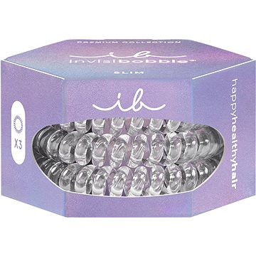 

invisibobble® SLIM PREMIUM Crystal Clear