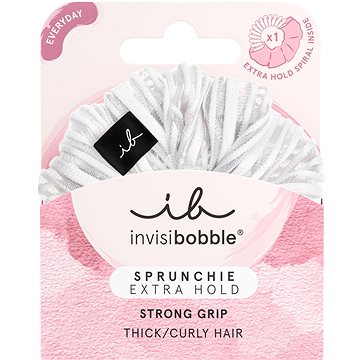 

invisibobble® SPRUNCHIE EXTRA HOLD Pure White