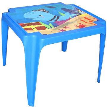

IPAE stoleček plastový dětský OCEAN - modrý