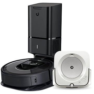 Set iRobot Roomba i7+ a iRobot Braava m6 - Robotický vysavač