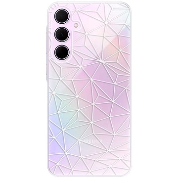 

iSaprio Abstract Triangles 03 - white pro Samsung Galaxy A55 5G